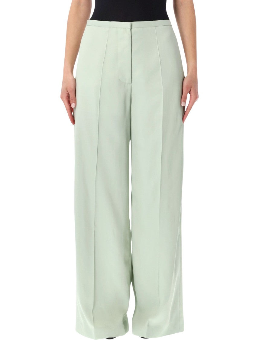Alberta Ferretti Wide Leg Viscose Palazzo Pants