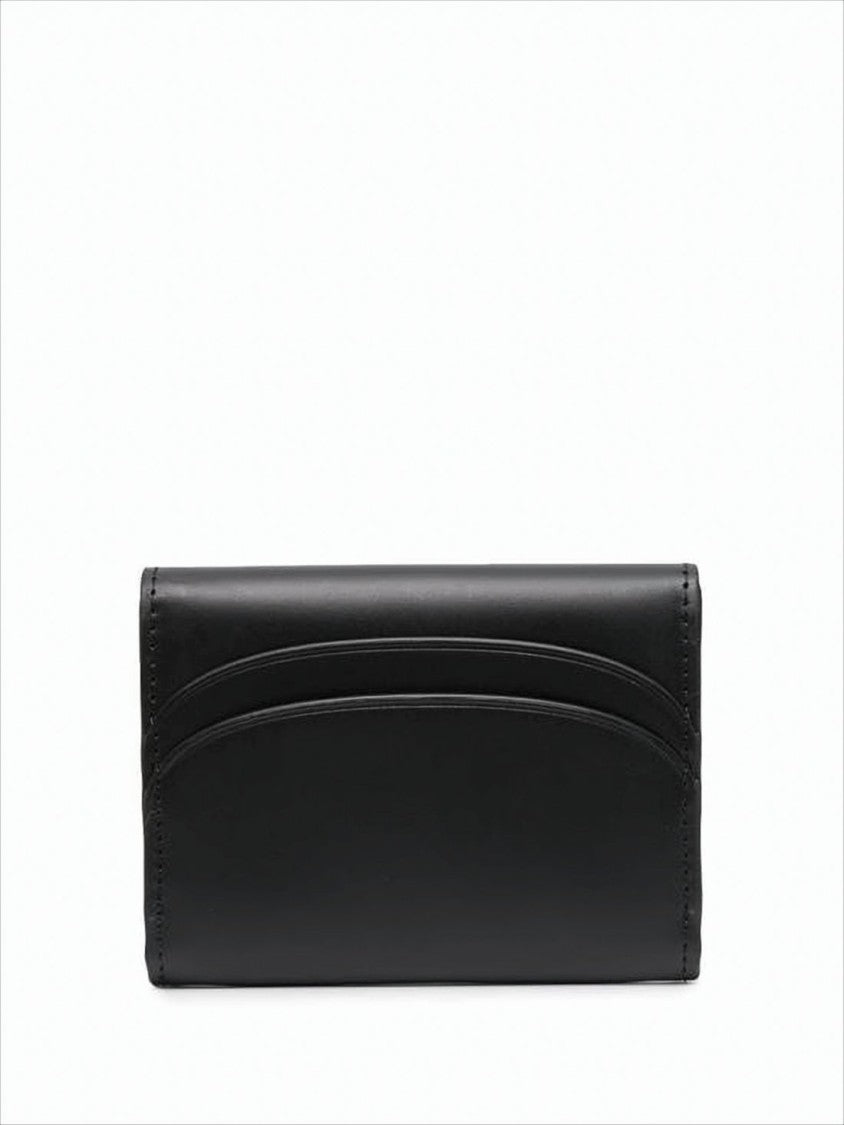 A.P.C. Rectangular Black Cowhide Card Wallet
