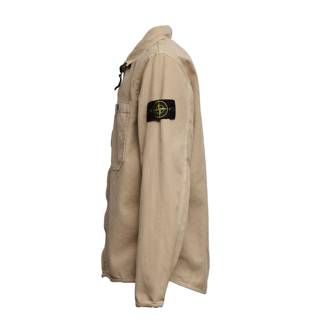 Stone Island Organic Panama Cotton Overshirt