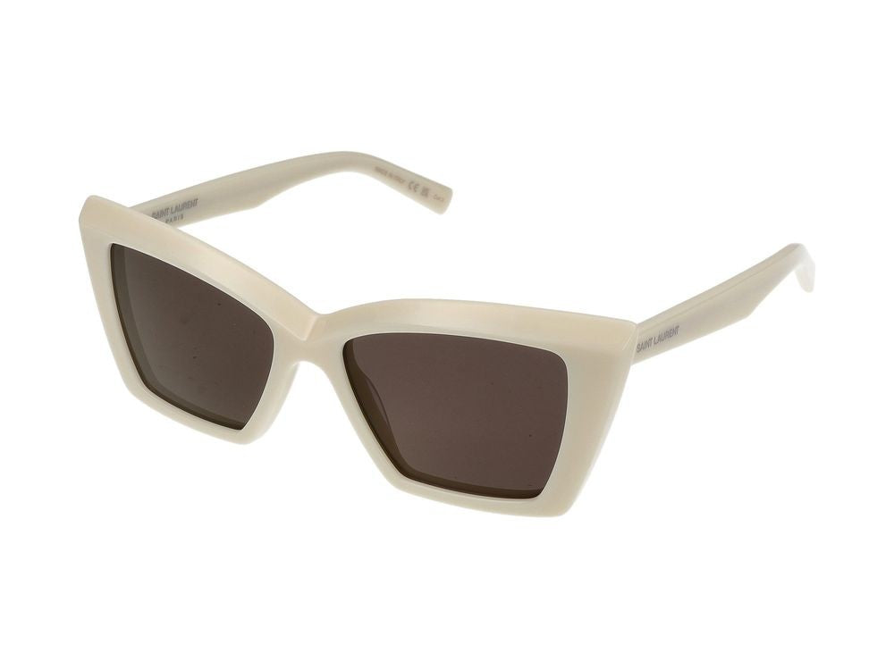 Saint Laurent Sunglasses Saint Laurent Sl 657 005 Ivory Ivory Black 54/16/140