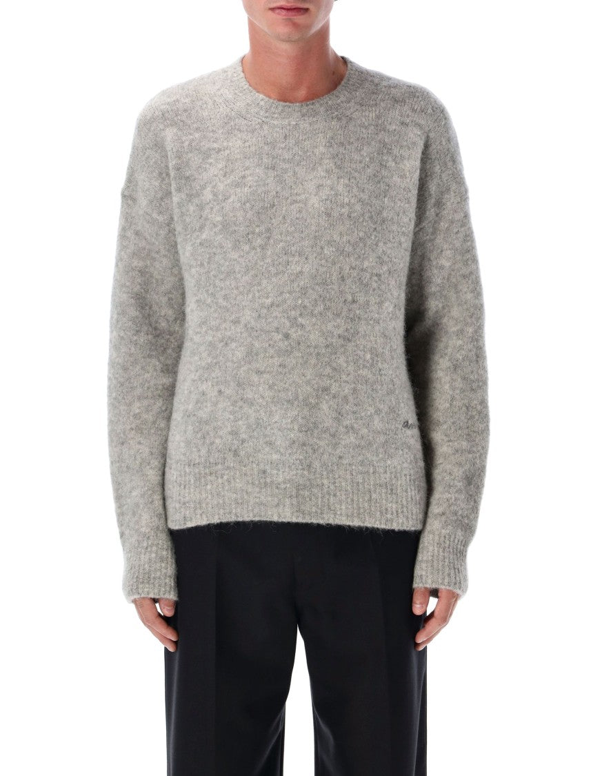 Ami Alpaca Blend Crew Neck Sweater