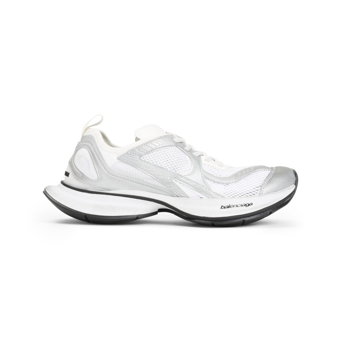 Balenciaga White Low-Profile Sneakers