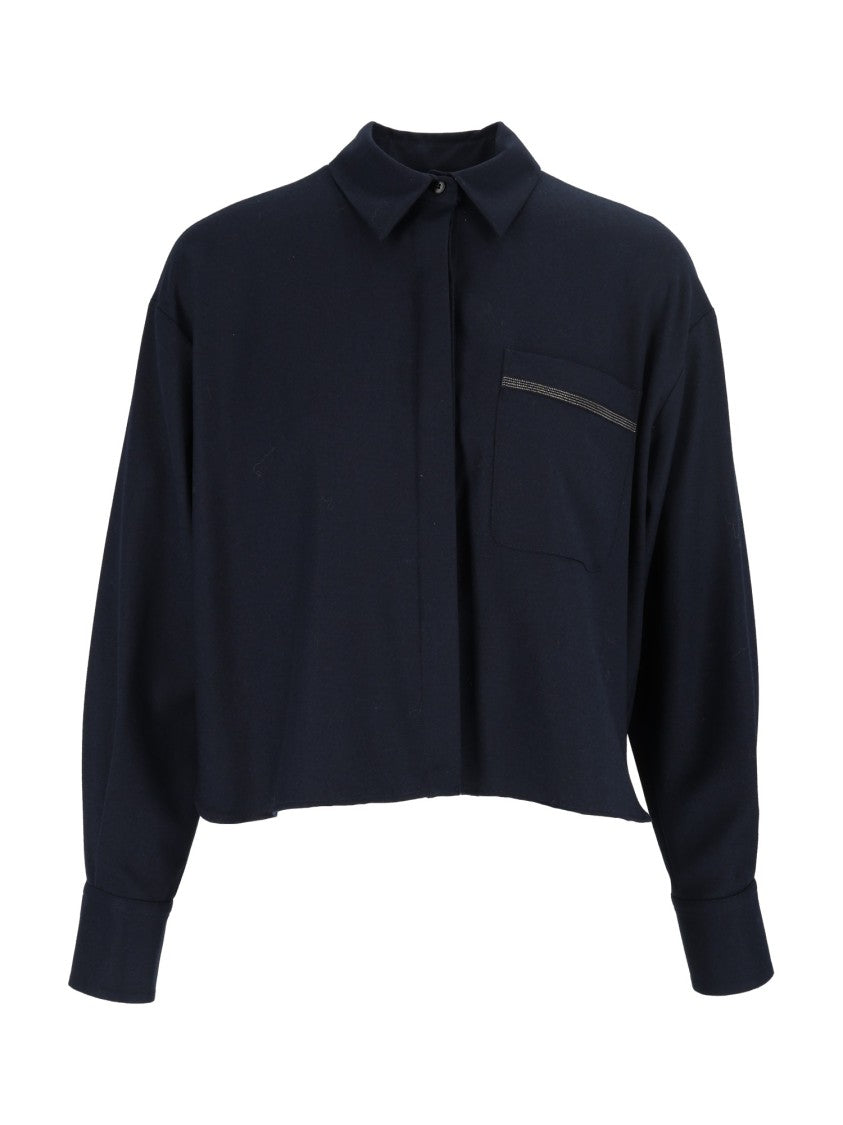 Antonelli Firenze Cropped Boxy Shirt