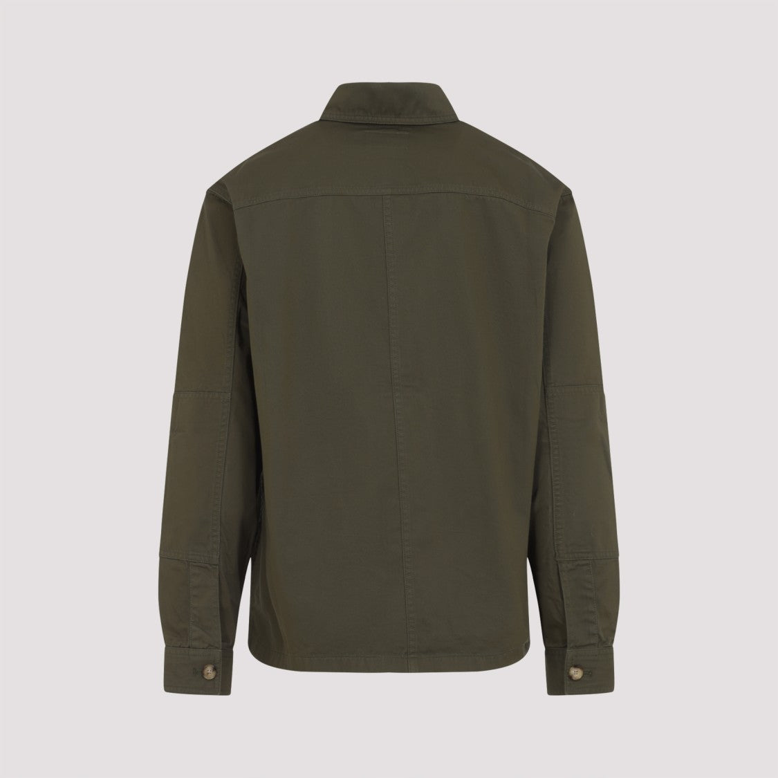 Saint Laurent Green Cotton Overshirt