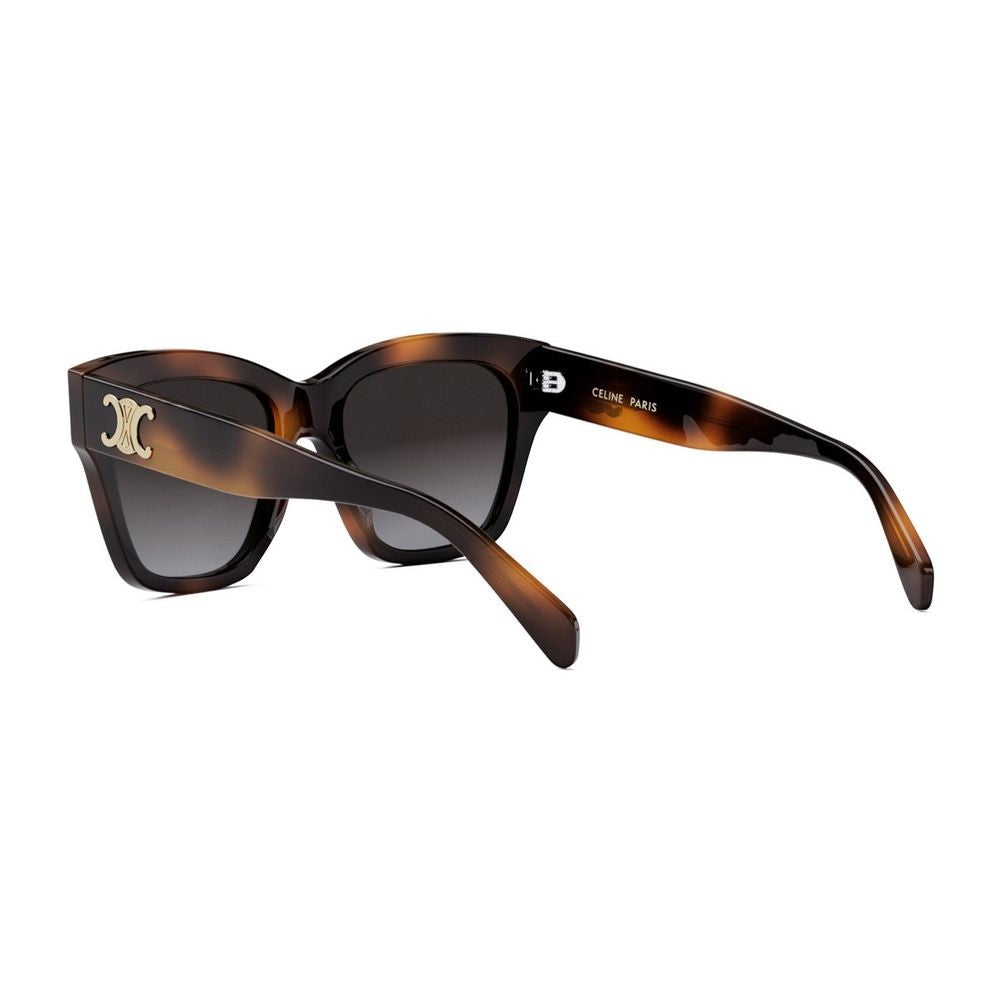 Celine Triomphe Triomphe Geometric Sunglasses With Gold-Tone Emblem
