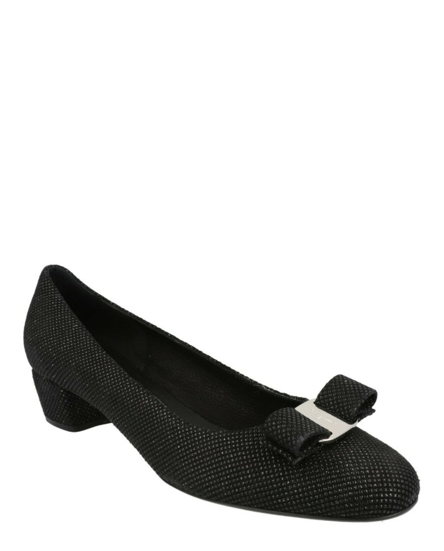 Ferragamo Vara 1 Crystal Embellished Pumps - Narrow Width