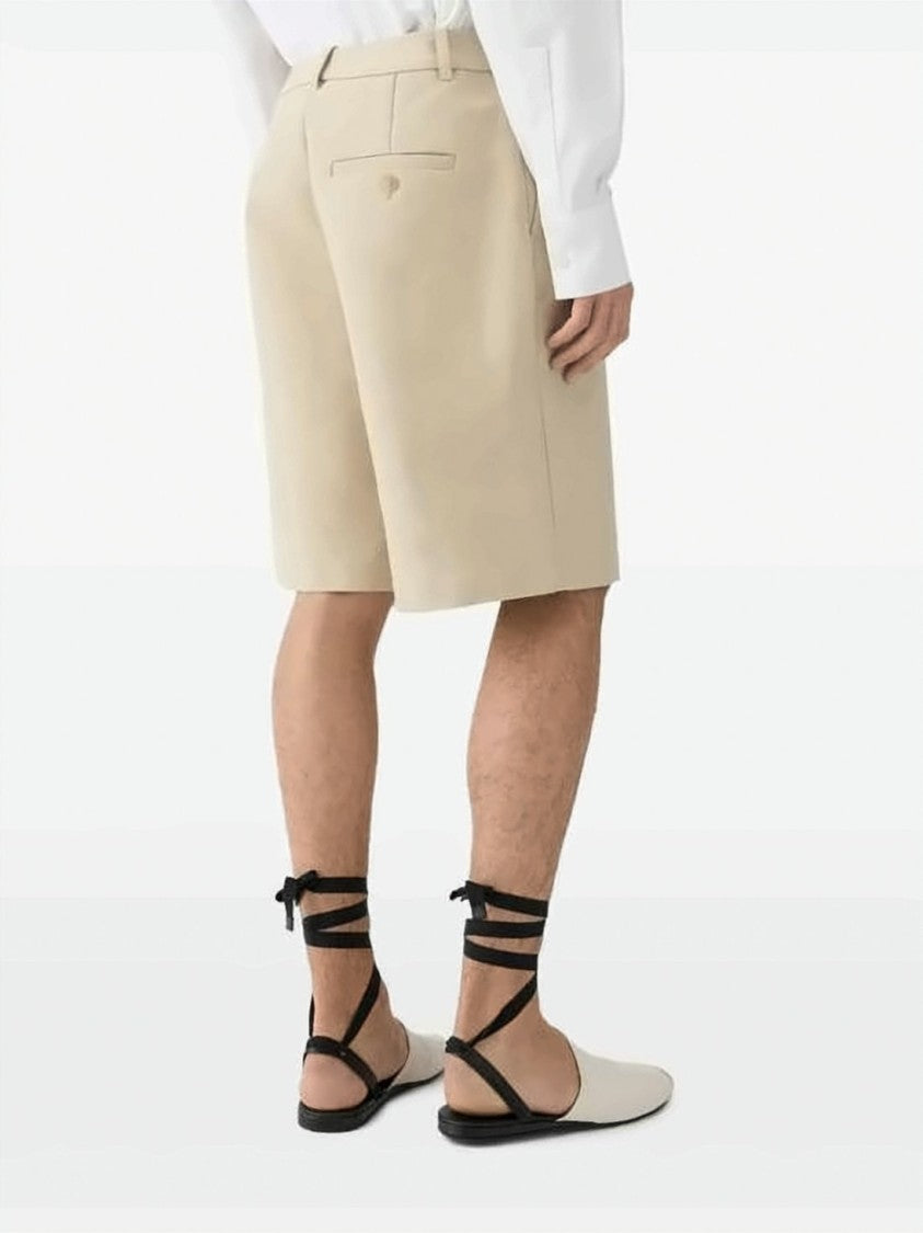 Jacquemus Mid-Length Tailored Shorts With Button Closure