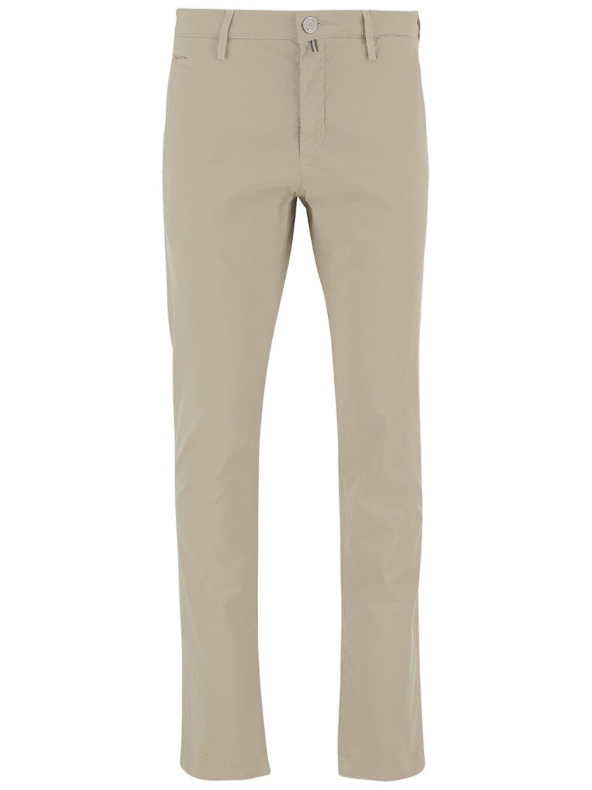 Jacob Cohen Stretch Cotton Blend Trousers