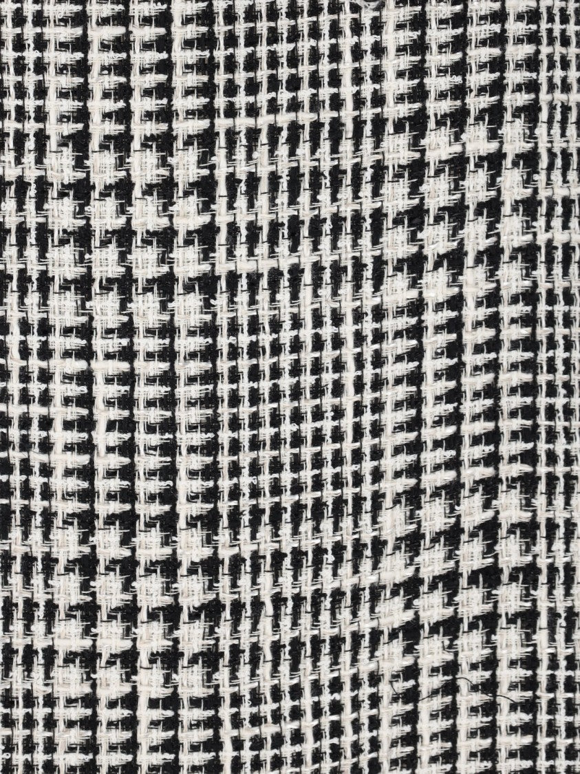 Gianluca Capannolo Houndstooth Midi Dress – White