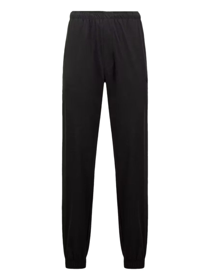Moncler Black Elastic Waist Sweatpants