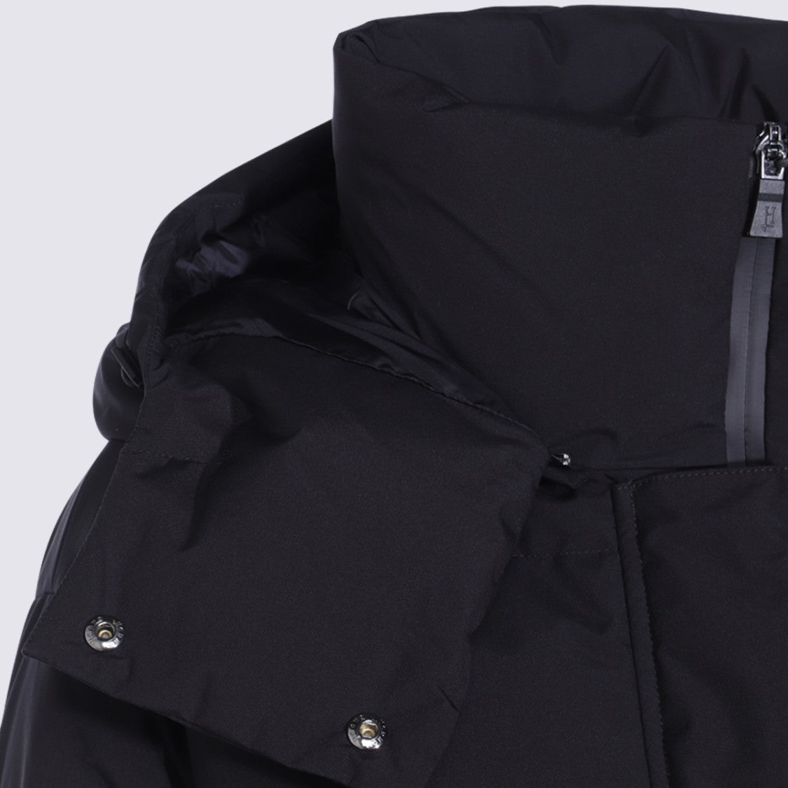 Herno Padded Quilted Coat With Detachable Hood