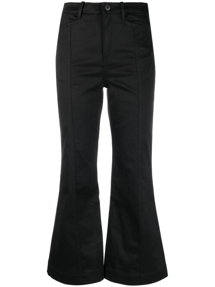 Proenza Schouler Cotton Twill Cropped Pants