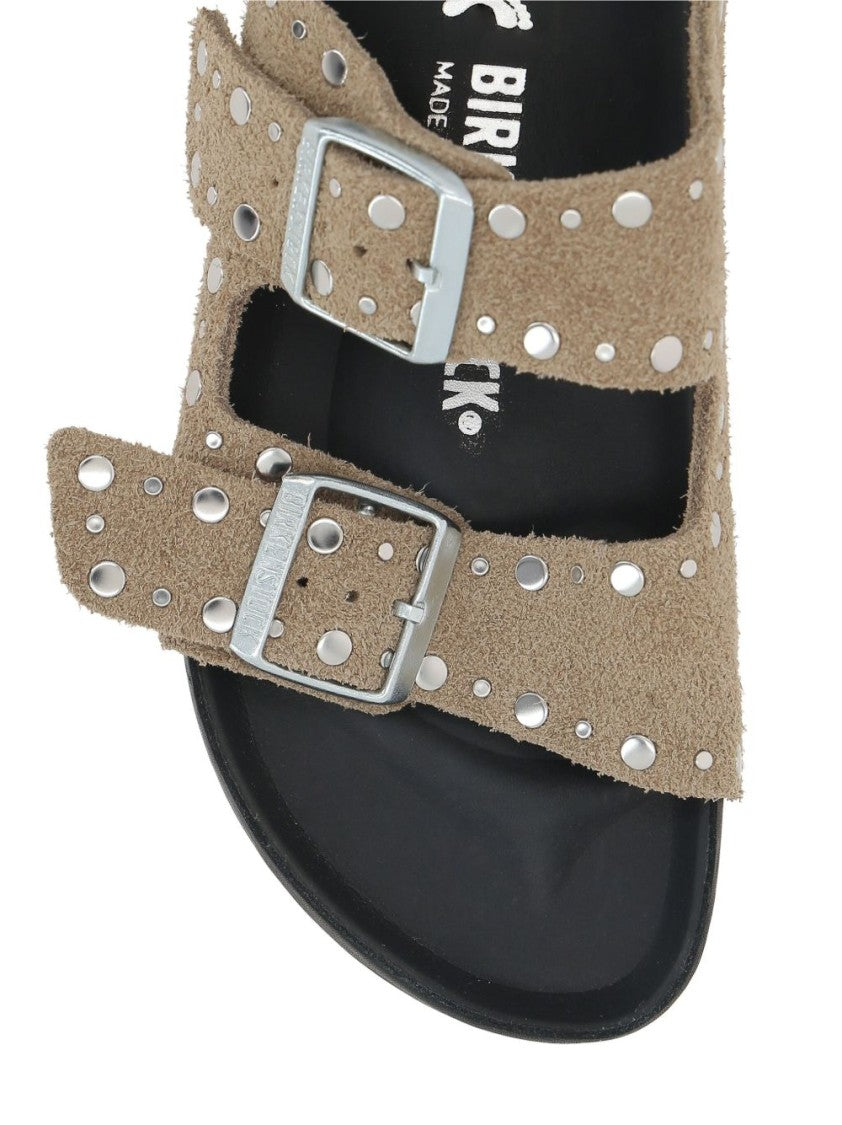 Birkenstock Two-Strap Beige Sandals