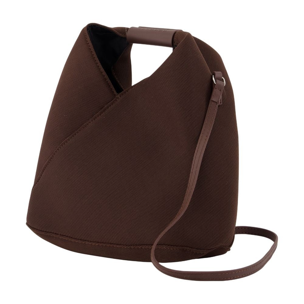 Mm6 By Maison Margiela Triangular Design Crossbody Bag With Adjustable Strap