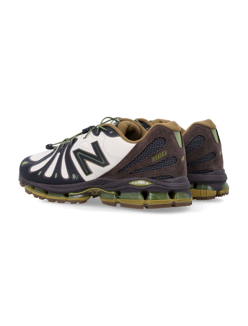New Balance 1890 Synthetic-And-Leather Outdoor Sneakers