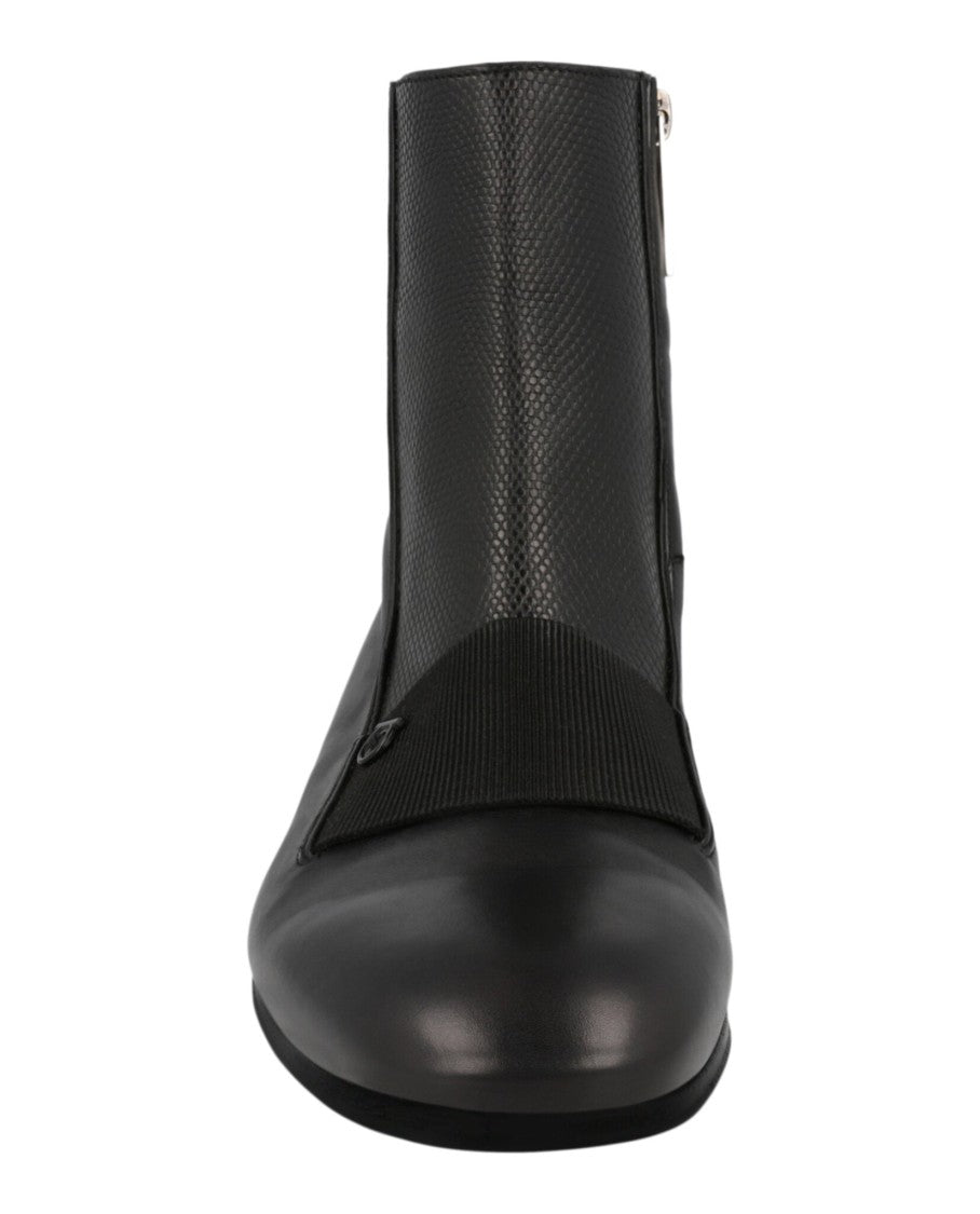 Ferragamo Geminiano Gancini Ankle Boots