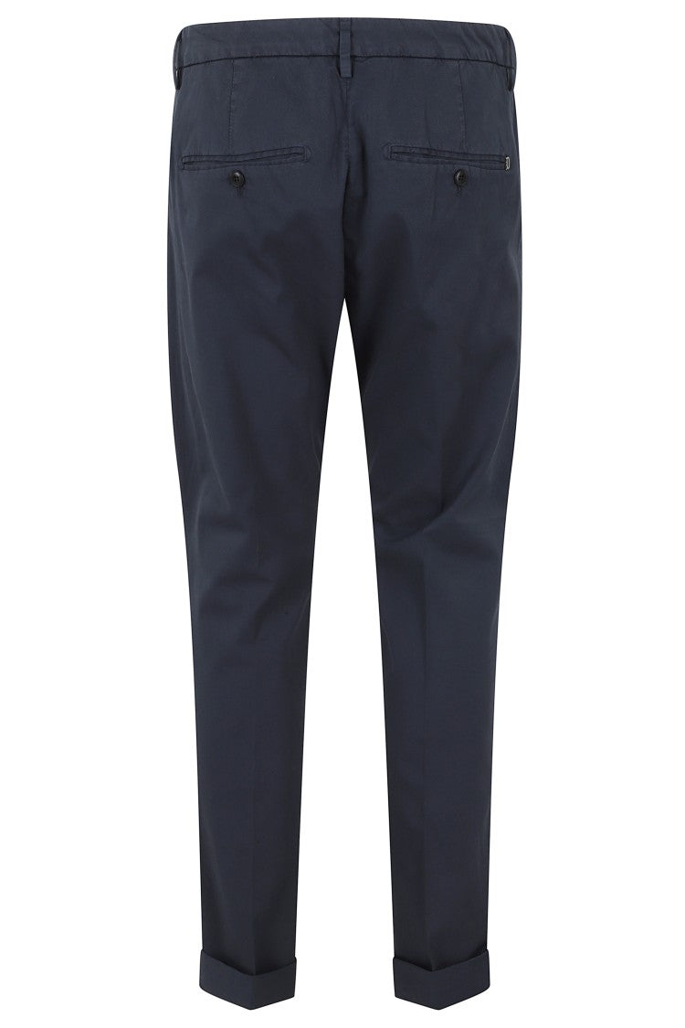 Dondup Blue Slim Chino Gaubert Cotton-Blend Chino Pants