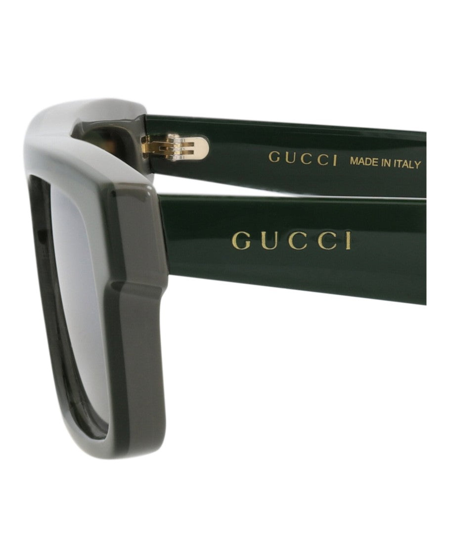 Gucci Square-Frame Recycled Acetate Sunglasses