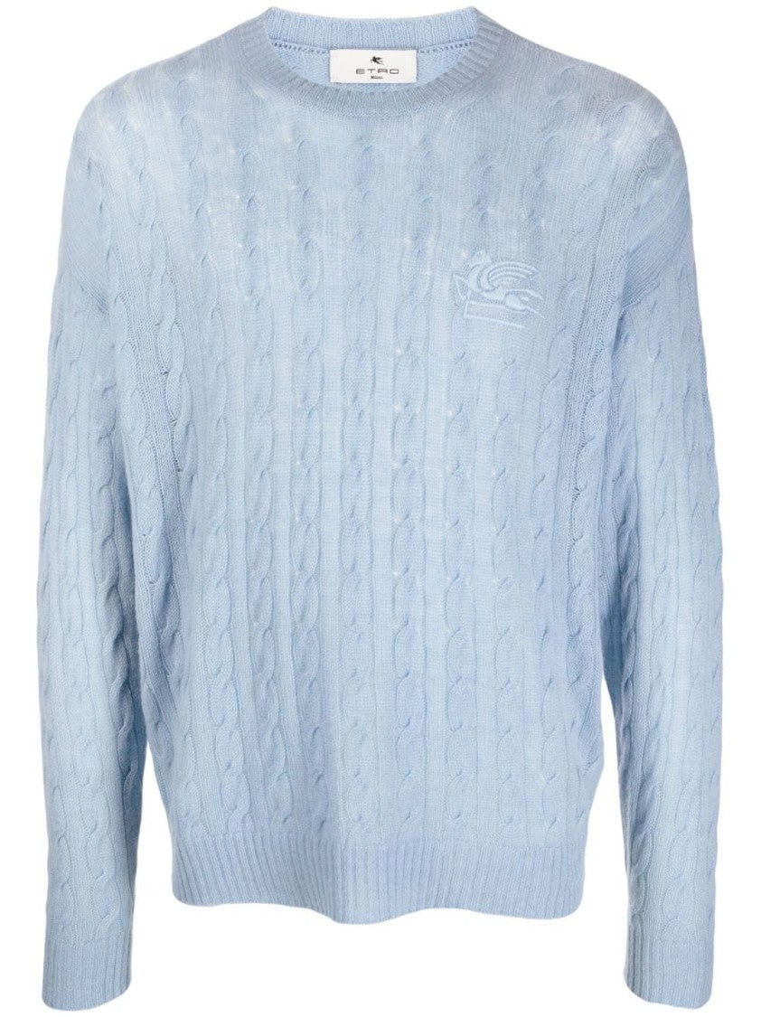 Etro Cable-Knit Cashmere Jumper