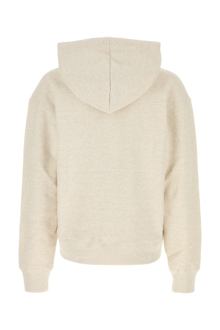 Alexander Mcqueen Cropped Hoodie With Drawstring Hood