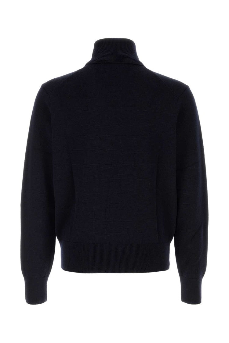 Ami Midnight Blue Wool Sweater
