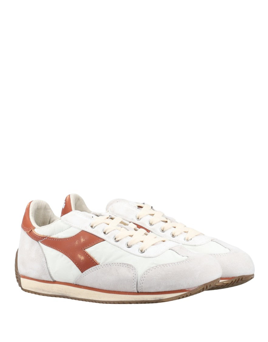 Diadora Heritage White 20006 Equipe Vela Sw Nylon Suede Sneakers