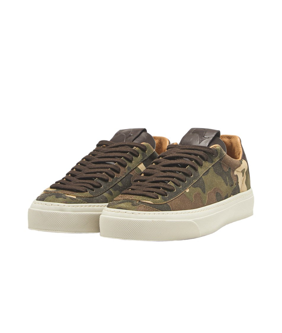 Aqua Alta Venice Aqua Alta Moro Military Low-Top Sneakers