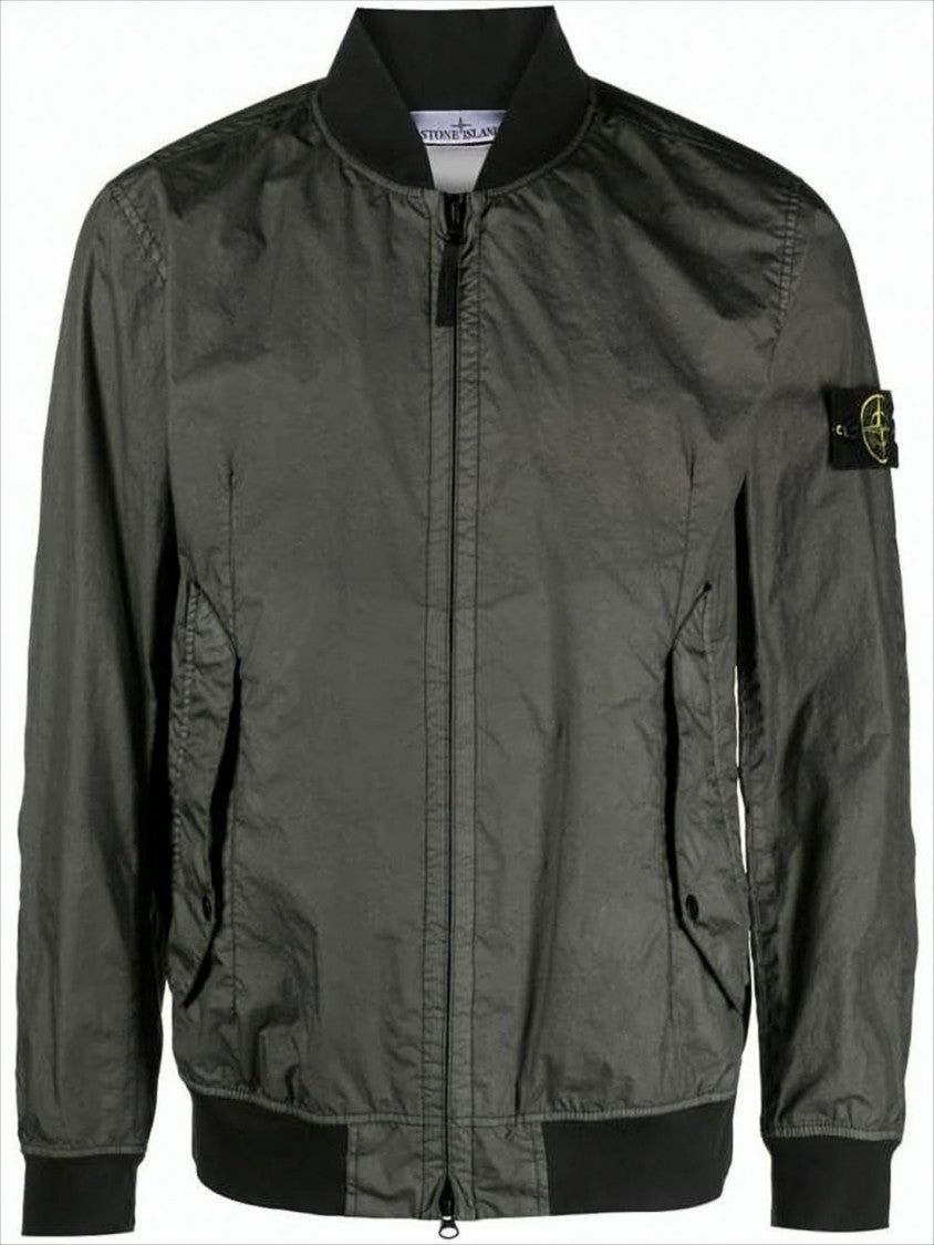 Stone Island Lightweight Grey Polyamide Jacket
