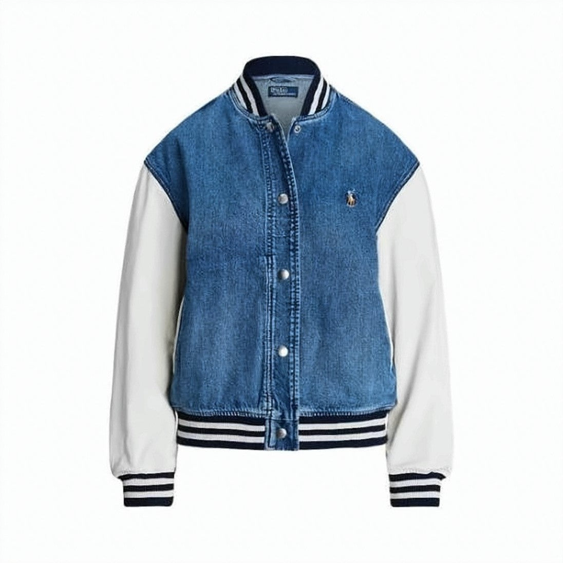 Polo Ralph Lauren Contrasting Denim Bomber Jacket