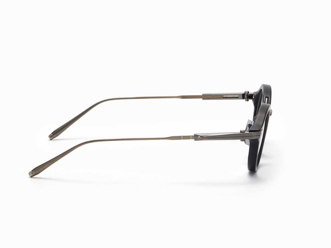 Akoni Copernico Matte Metal Round Eyeglasses