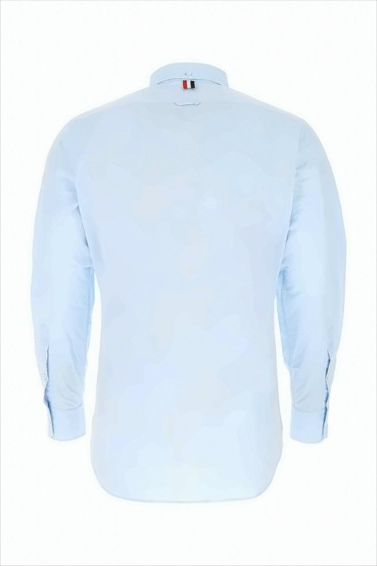 Thom Browne Tailored Long-Sleeve Shirt With Button-Down Collar