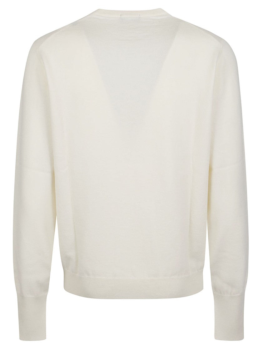 Drumohr Cashmere Round-Neck Knit Sweater