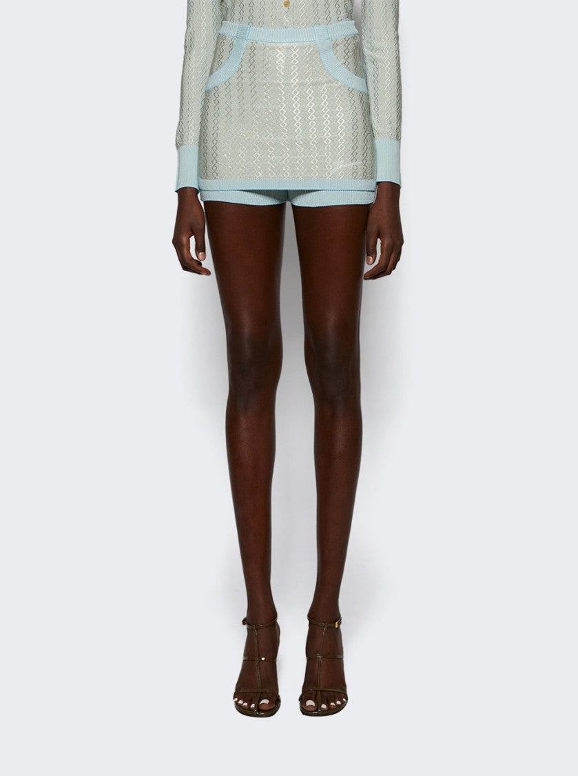 Jacquemus Marino Culotte Blue And Multicolor