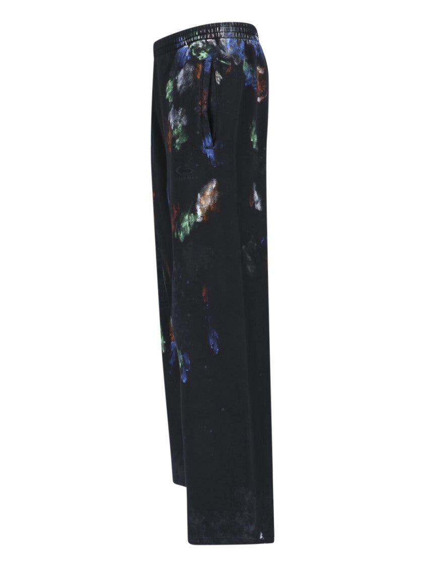 Balenciaga Black Painter’S Shirt Straight-Leg Pants