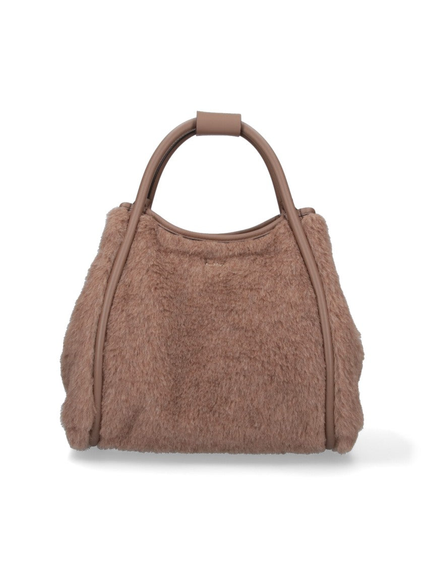 Max Mara Logo Teddy Bag – Brown