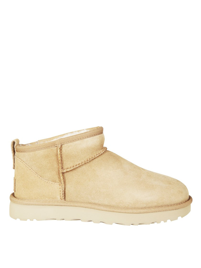 Ugg Classic Ultra Mini Suede Low-Cut Ankle Boots