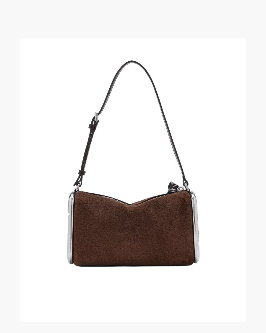 Marc Jacobs Suede Leather Adjustable Strap Shoulder Bag