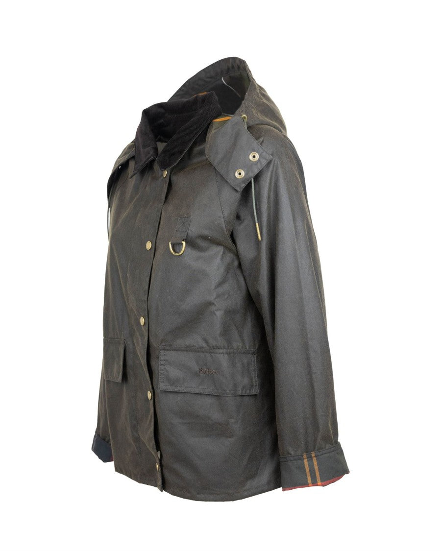 Barbour Avon Wax Hooded Waxed Cotton Jacket