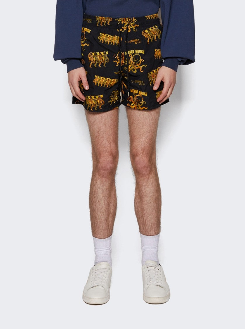 Vilebrequin Embroidered Au Merlu Rouge