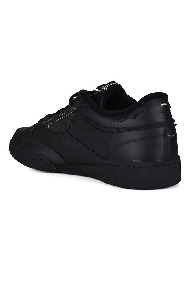 Maison Margiela Black Leather Club C Sneakers