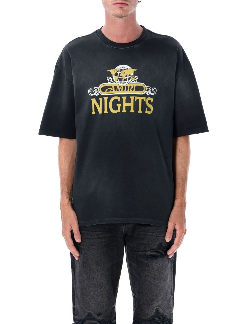 Amiri Night Oversized T-Shirt