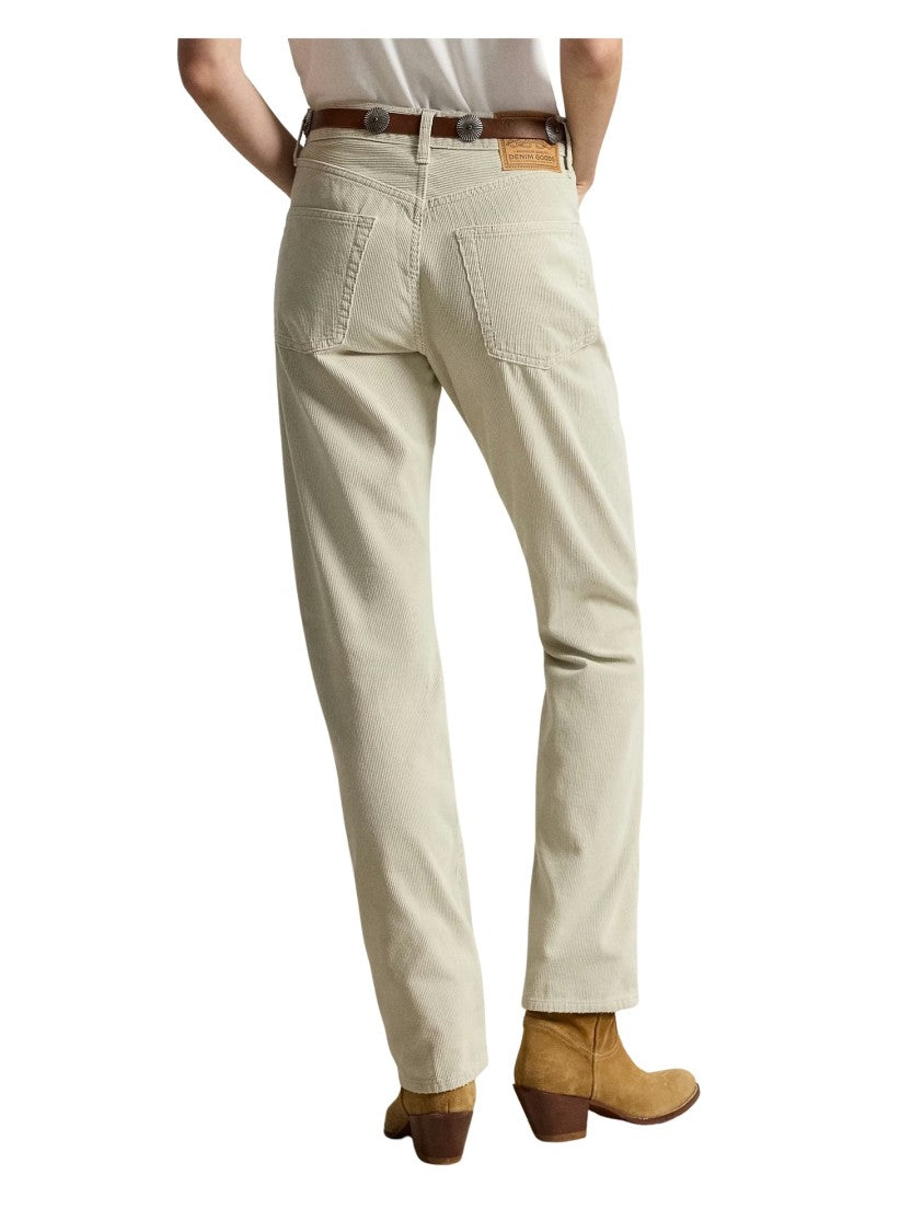 Polo Ralph Lauren Relaxed Straight Trouser In Soft Corduroy With Classic Five-Pocket Design