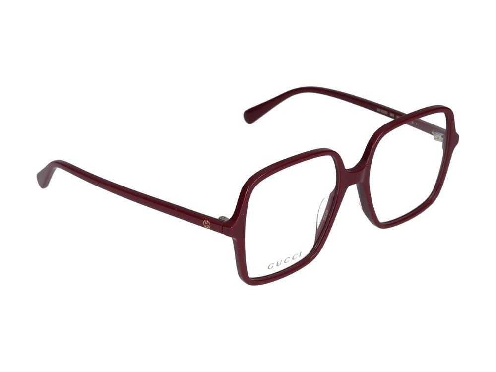 Gucci Eyeglasses Gg1003o 005 Burgundy Burgundy Transparent 53/16/140