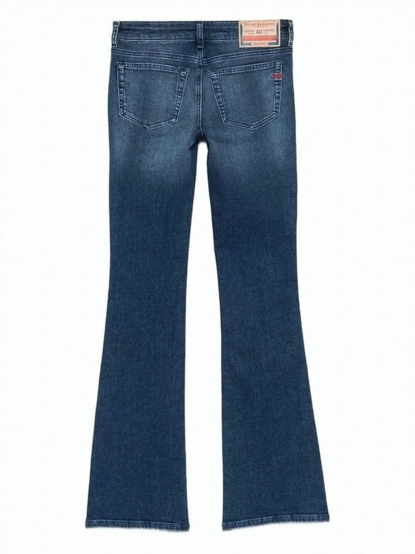 Diesel Classic Bootcut Jeans With Subtle Fading