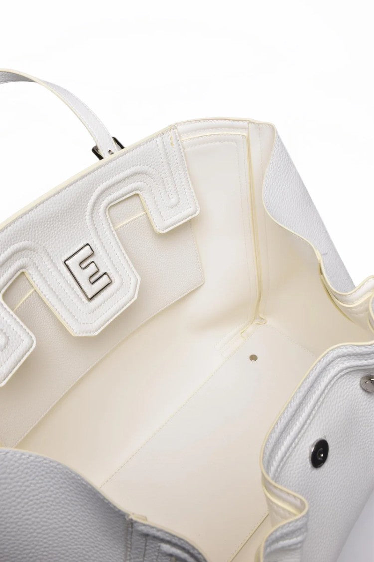 Ermanno Firenze Giovanna Tote Bag - White