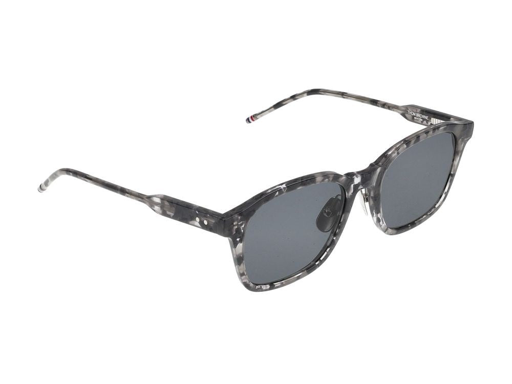 Thom Browne Classic Acetate Frame Sunglasses With Titanium Accents