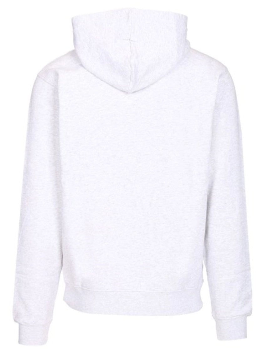 Jacquemus White Cotton Gros Grain Hoodie