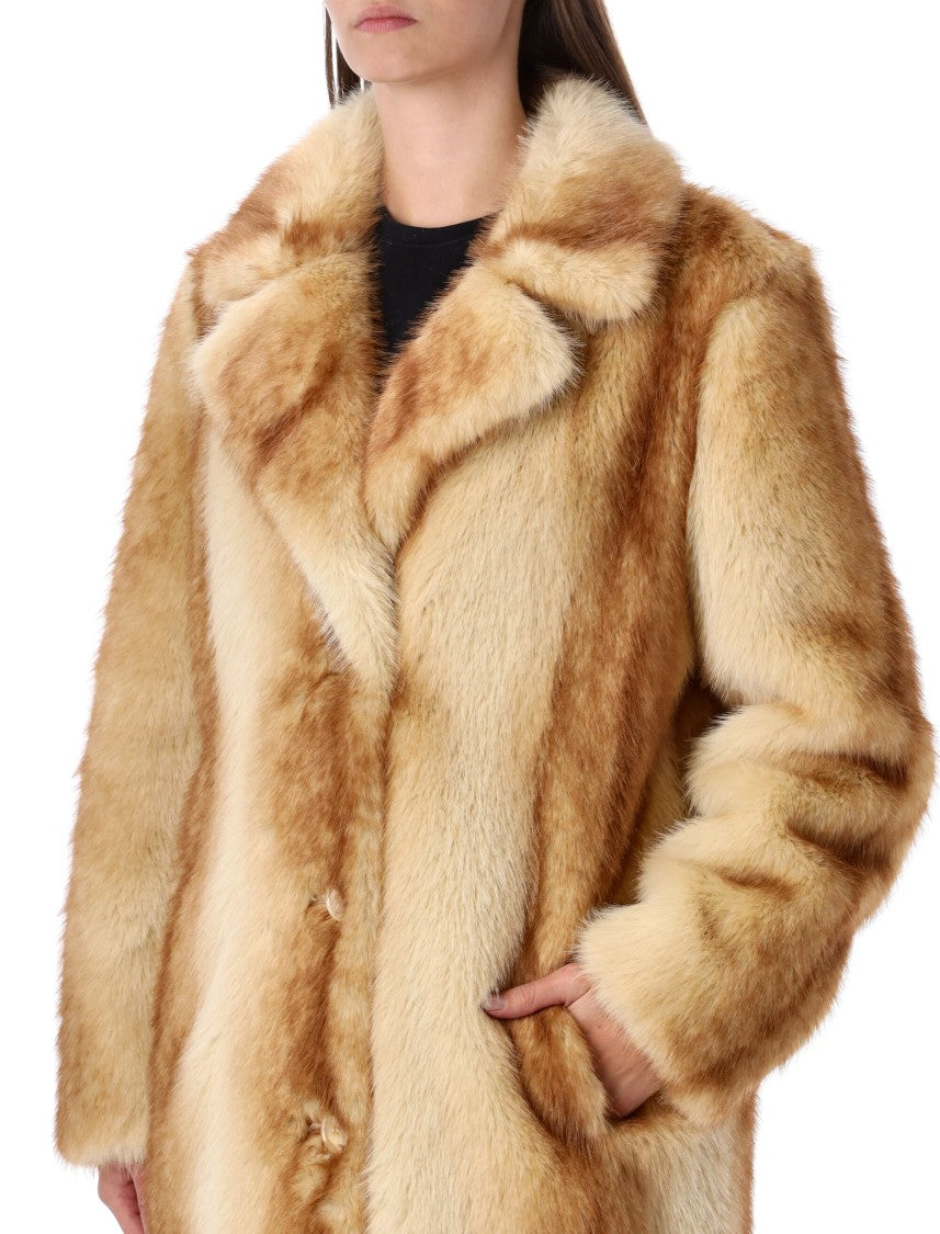 Stand Studio Nora Coat Eco Fur Luxe