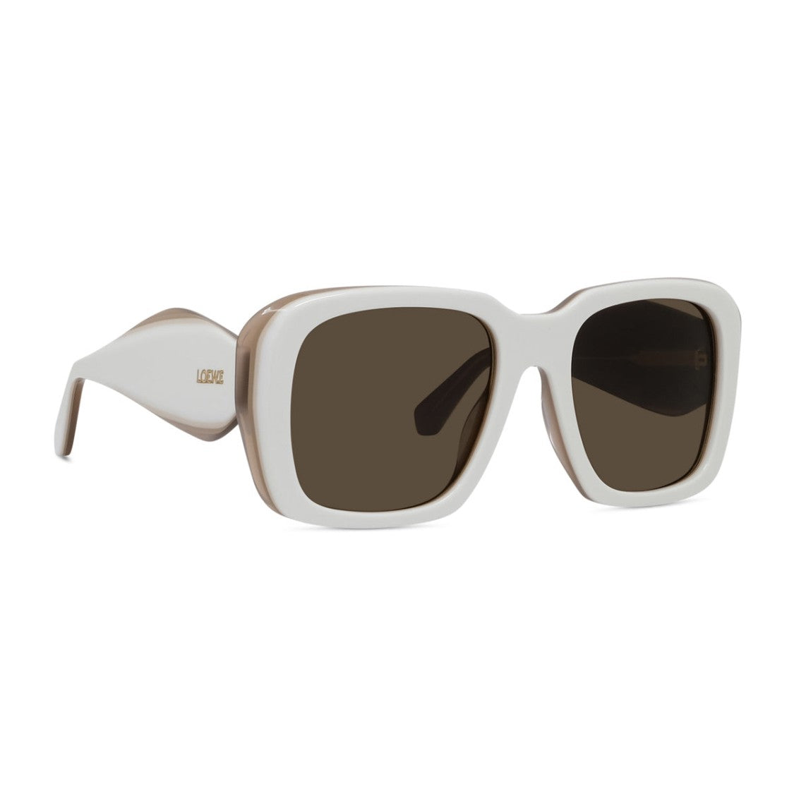 Loewe Ivory Oversized Acetate Sunglasses