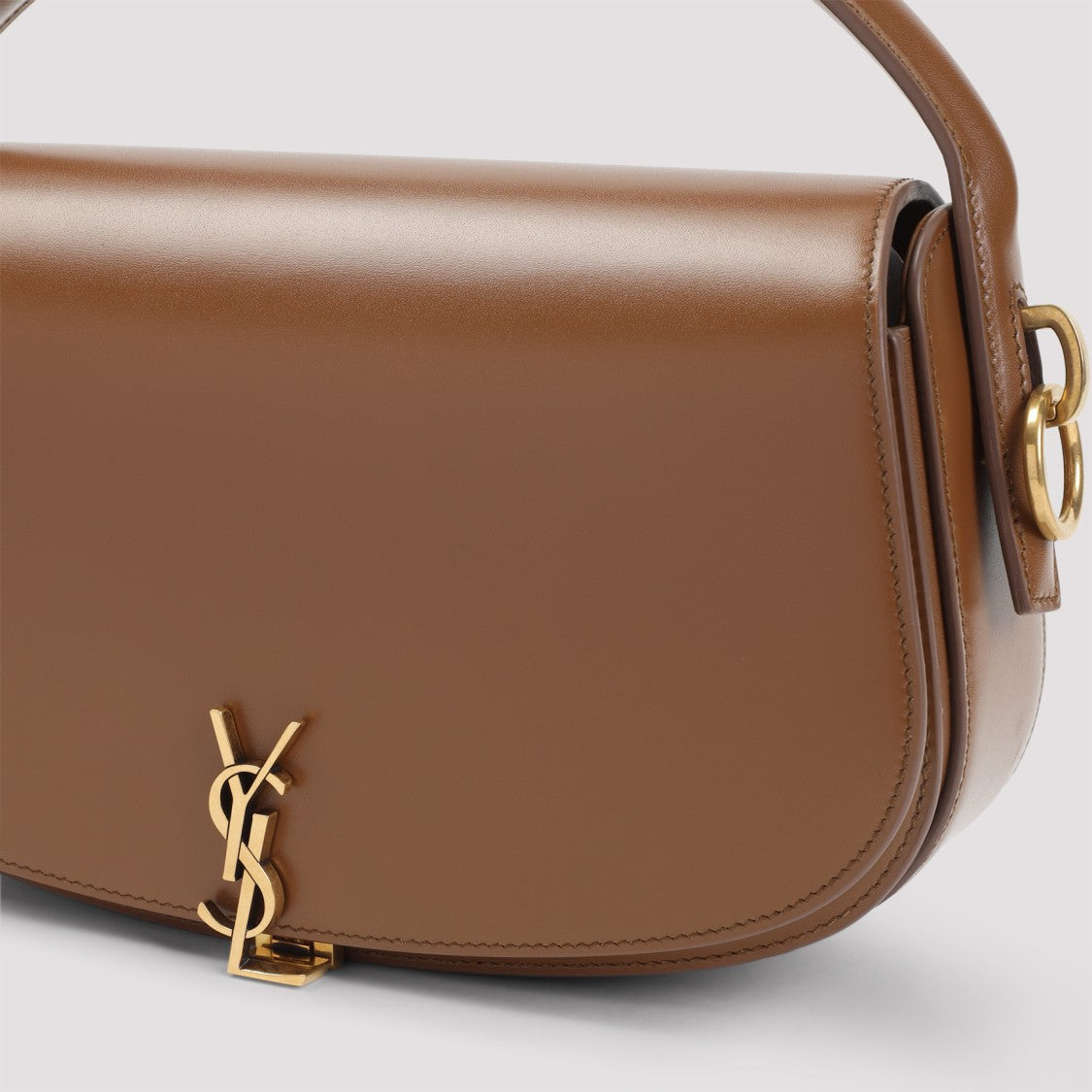 Saint Laurent Fox Leather Shoulder Bag